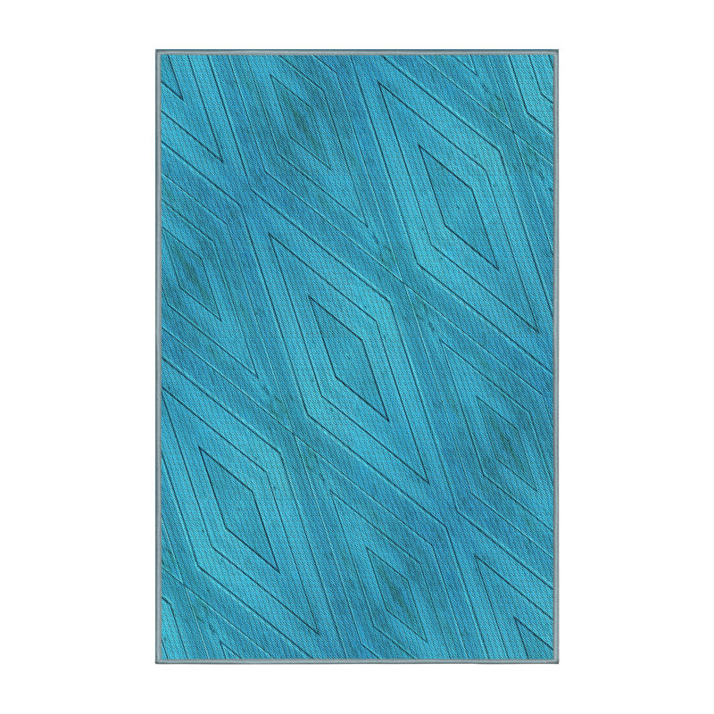 Geometric Indoor Rug, Rectangle 7' x 10'
