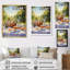 «Food Picnics Tranquil Retreat II», reproduction d'art sur toile-91160355-91160360
