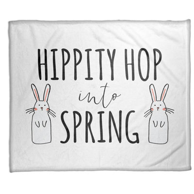  Jeté polaire Hippity Hop Into Spring