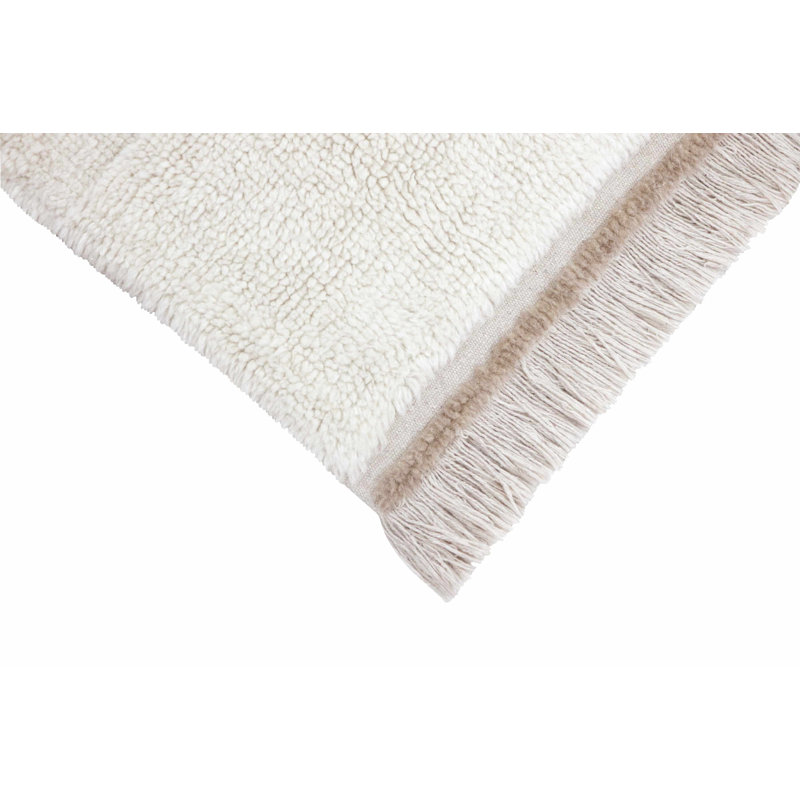 Sheep of the World Handmade Wool Area Rug, Rectangle 6'7" x 9'10"