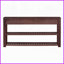 Table basse vintage en MDF + pin pour vestibule, 4 tiroirs, 2 tablettes, beaucoup de rangement et amp; Assemblage facile-825106424