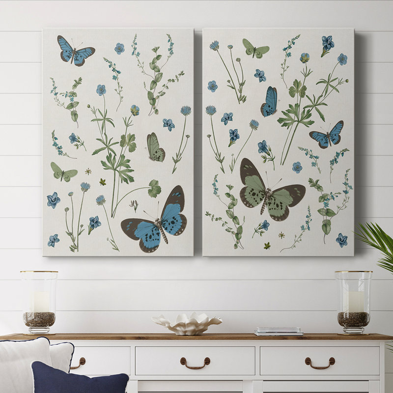 Toile tendue Botanical Page I-Premium Gallery - prête à être accrochée, H 18 po x l 24 po