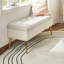 Banc de rangement rembourré en velours Kajana-1706549180