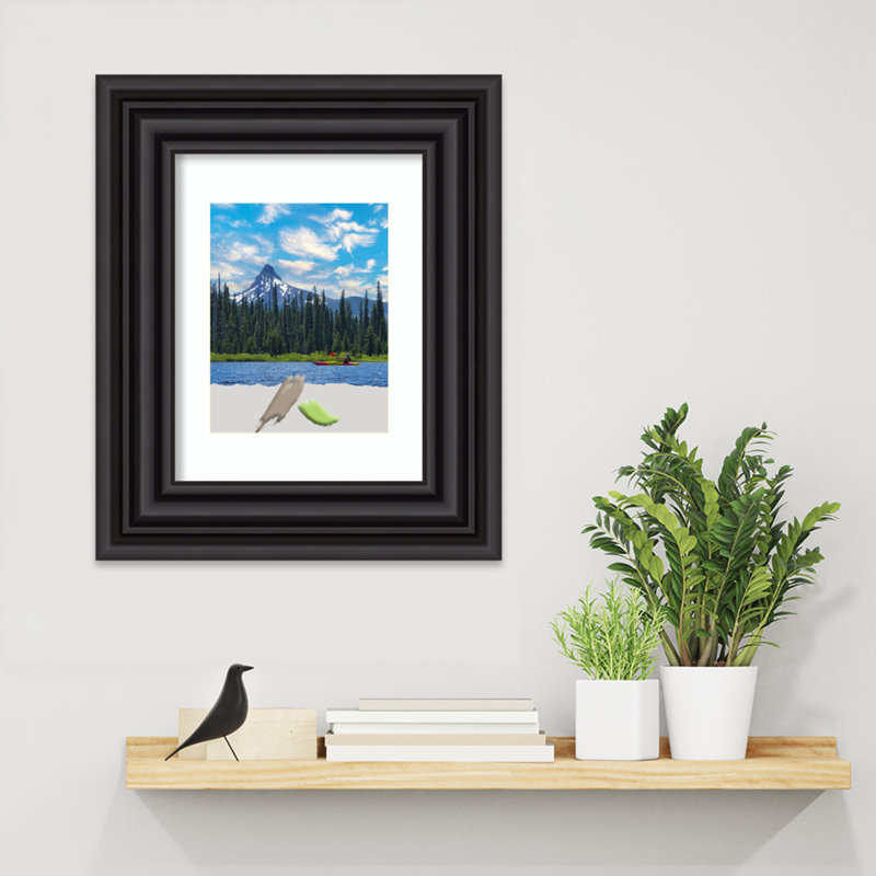 Cadre photo Cyrill, 11 po x 14 po, Noir