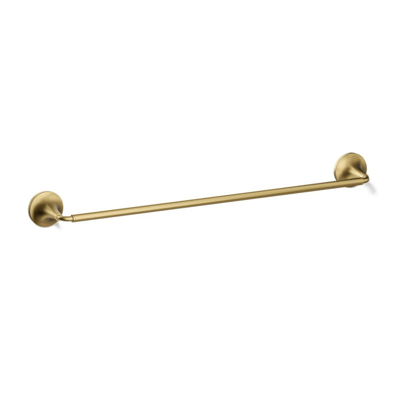 Tone Towel Bar, Vibrant Brushed Moderne Brass, 24"W