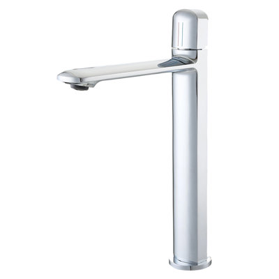 Metal Tall Basin Mixer Tap with Single Handle