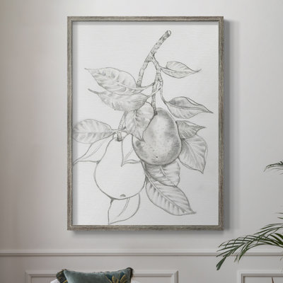 FruitBearing Branch III Framed Print - Solid Wood