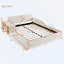Lit plateforme tapissier Laven-674281075
