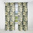 Neutral Zen Tropical Pattern - Floral Curtain - Velvet Room Darkening - 1 panel-107597966