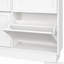 Armoire à chaussures étroite avec 6 tiroirs rabattables, pour ranger 12 à 24 paires de chaussures-117359788