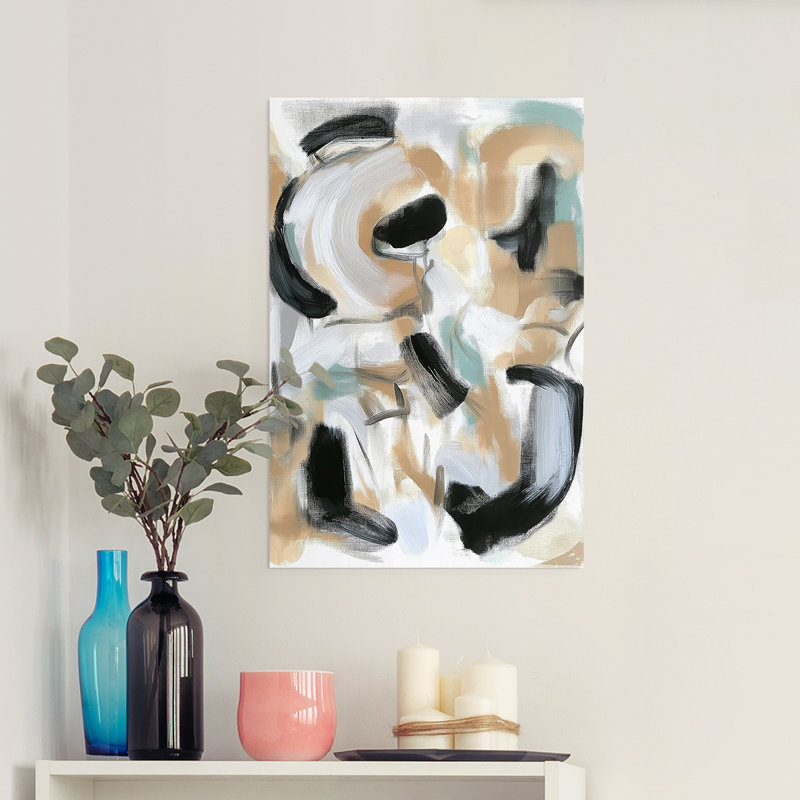 Série ABSTRACT DCCXCIV - Impression sur toile seulement - NON CADRE, H 60 po x l 40 po