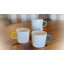 Grande tasse à pois O oz 13 oz, poignée de couleurs vives assorties