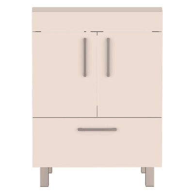 Single Bathroom Vanity with Double Door Cabinet and One Drawer – Superior Top 29.5''