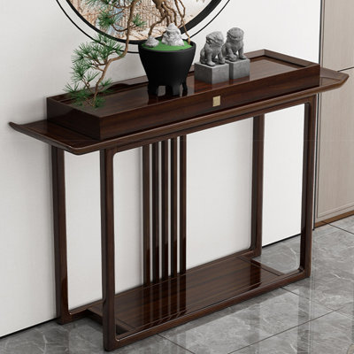 New Chinese style full solid wood porch table