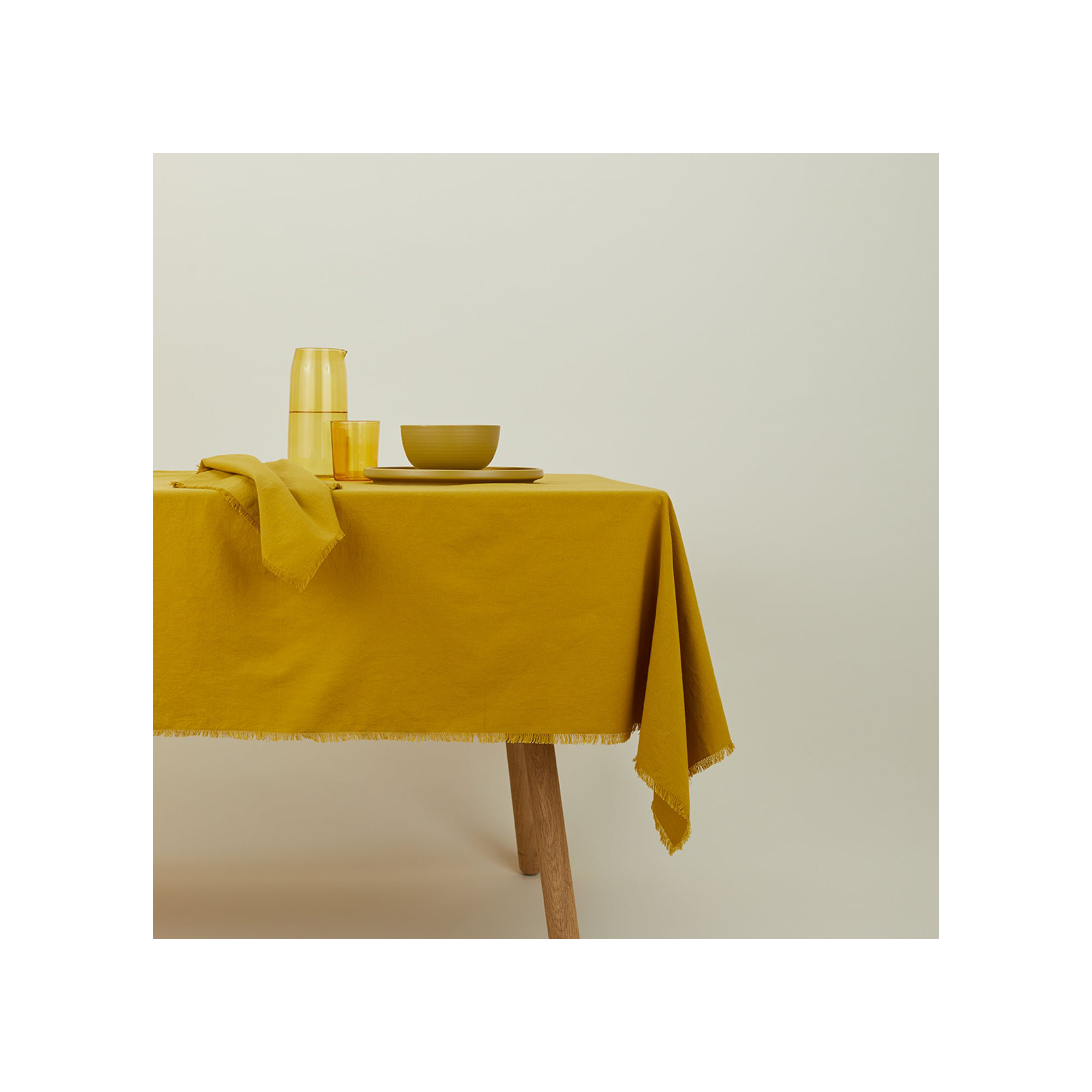Menut Tablecloth, Mustard