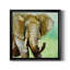 Painterly Elephant - Cadre photo, reproduction d'art sur toile-919631484-919631482