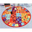 Tapis pour enfants Furnish my Place Mcclanahan 745 ABC | Alphabet éducatif | Tapis animaux animaux | Design contemporain | Multicolore-944855673