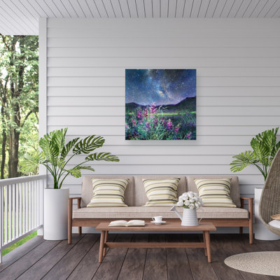 Jennifer Taylor Art Sanctuary Of Stars Outdoor  Canvas