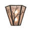 2 - Light Flush Mounted Sconce