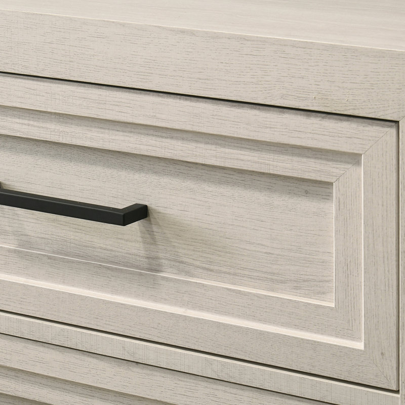 Table de chevet contemporaine à 2 tiroirs 1pc