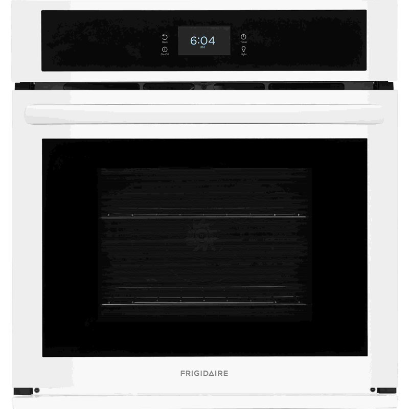 Frigidaire 27" 3.8 cu. ft Self-Cleaning Convection Single Wall Oven, White