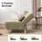 59.8''W 3-Level Adjustable Upholstery Chenille Loveseat-1365776397