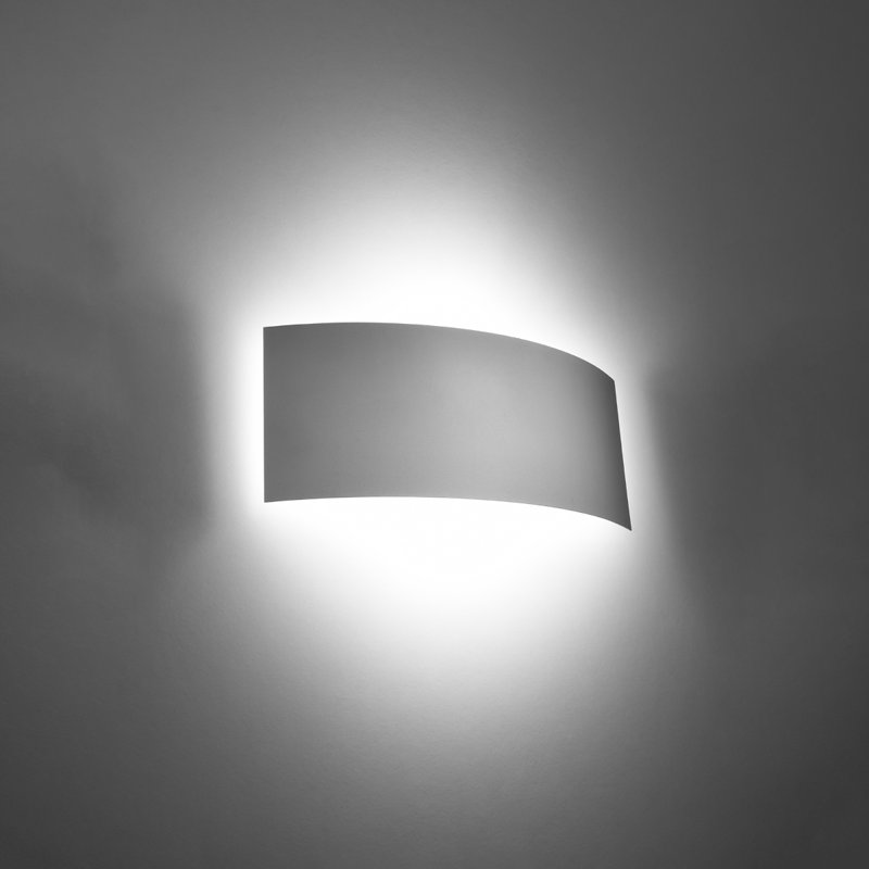 Alpatchino Flush Mounted Sconce, White