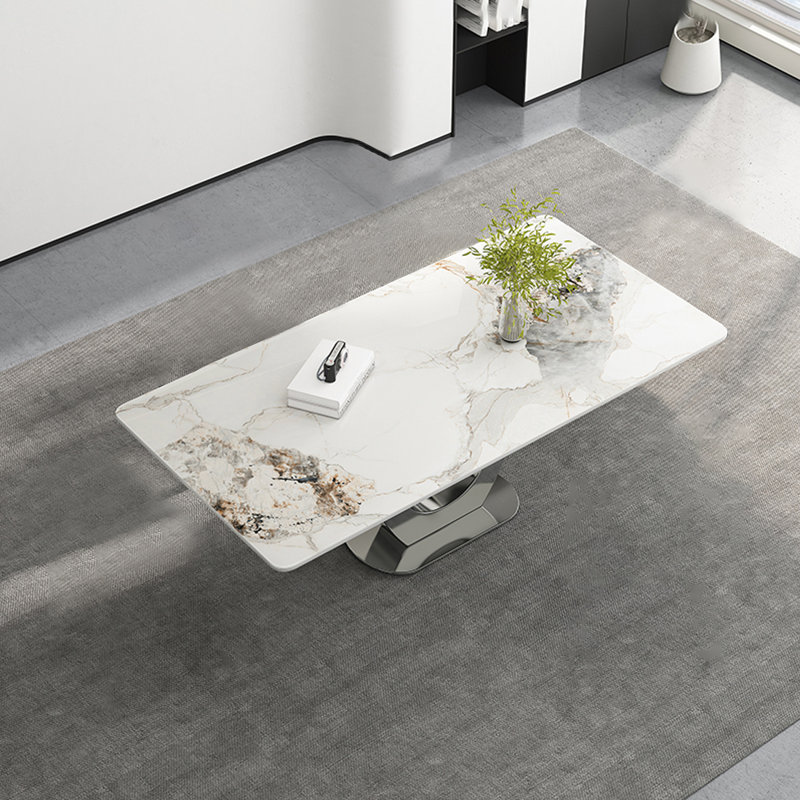 Table de salle à manger Karikalan, L 35,43 po x L 70,87 po