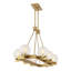 Lustre linéaire en laiton 8 lumières Darien-71214698