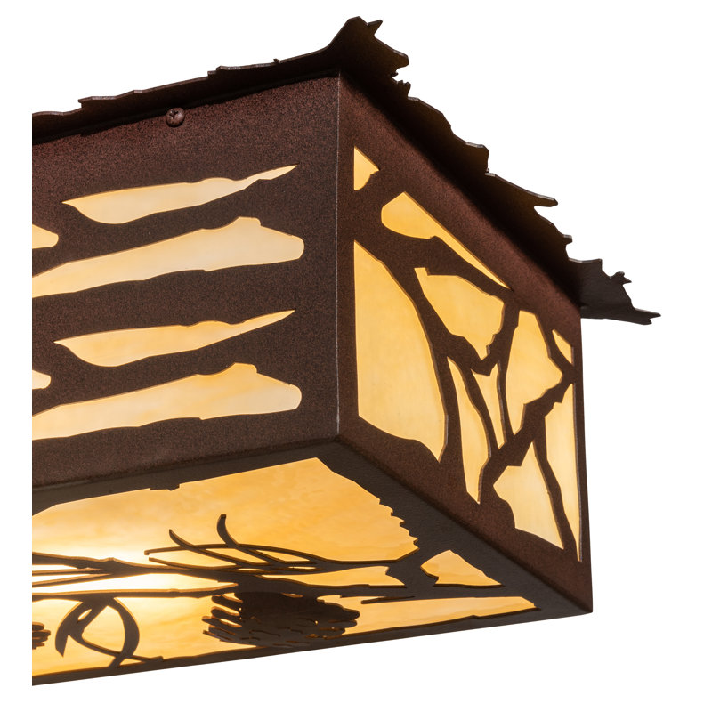 Valhalla Glass Flush Mount