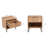 Dumbo 20" Fluted Nightstand In Golden Brown  (Only Nightstand)-362834083