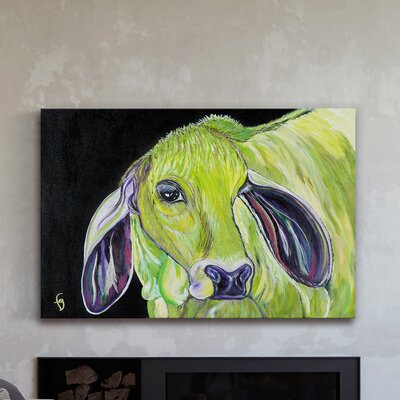 Marion The Shy Brahmin' by FranceÂ Gilbert Painting Print on Wrapped Canvas -  Marmont Hill, MH-MWW-GILBERT-01-C-18