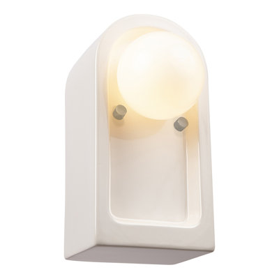 Rosalino Ceramic Flush Mounted Sconce