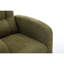 Élégante chaise de salon avec repose-pieds réglable, poche latérale ergonomique à bascule haute et douce, coussins de densité-528645585
