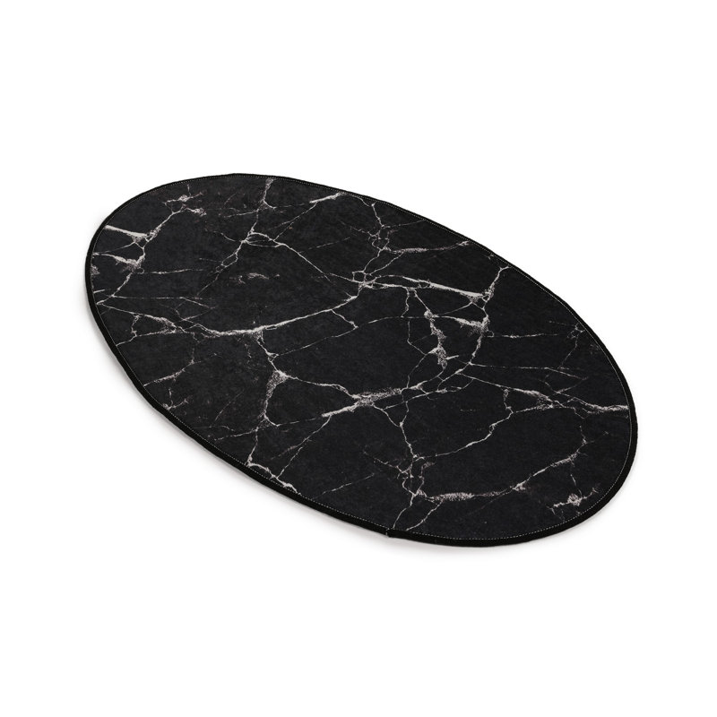 Durable Area Rug, 100% Polyester, 0.4 in Pile Height | Antibacterial, Non-Slip Underside, Machine Washable | Perfect for Living Room, Bedroom, & High-Traffic Areas, Easy Care & Stylish Design