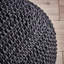 Pouf en coton Hollis
