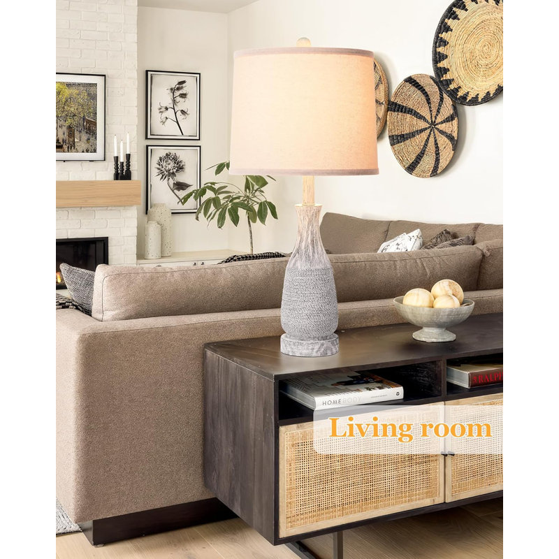 Resin Table Lamp