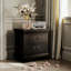 Table de chevet pour chambre à coucher, table de chevet en bois classique pour chambre à coucher-129424266