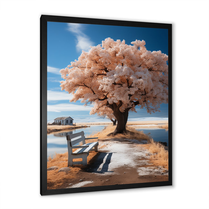 Veenu " Farmhouse Serenity Farm ", Black, 20" H x 12" W x 1" D