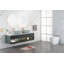 Lavabo de salle de bain ovale en ABS vert 24 po x 14 po Wenty