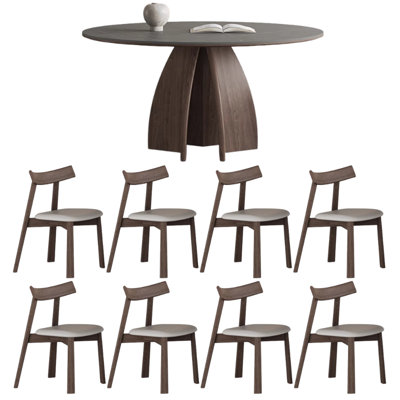 New Wabi-Sabi Round Dining Table And Chairs