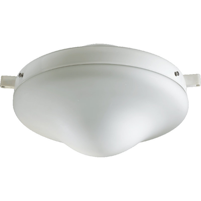 10'' Ceiling Fan Light Kit, White