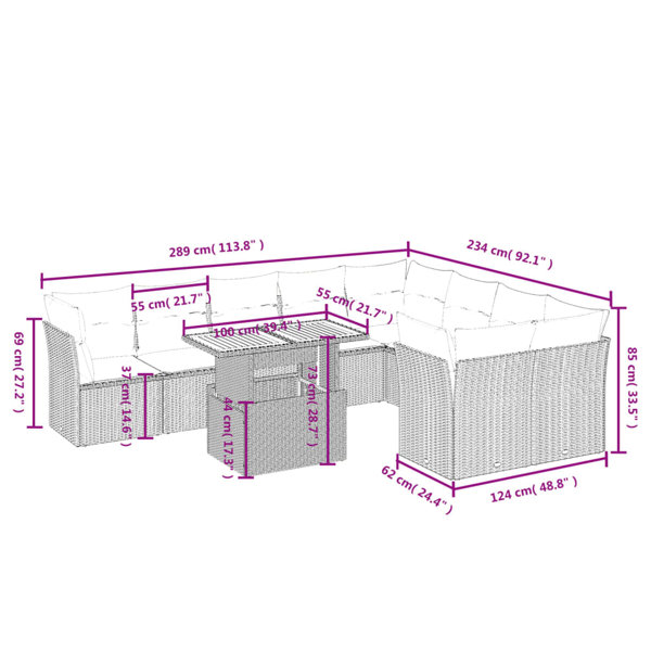 Dimensions du produit