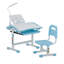 Chaise et ensemble de bureau pour enfants, lampe de table à hauteur réglable et bureau inclinable -1896682214