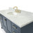 Cambridge 61'' Single Bathroom Vanity with Carrara Marble Top-1050112563