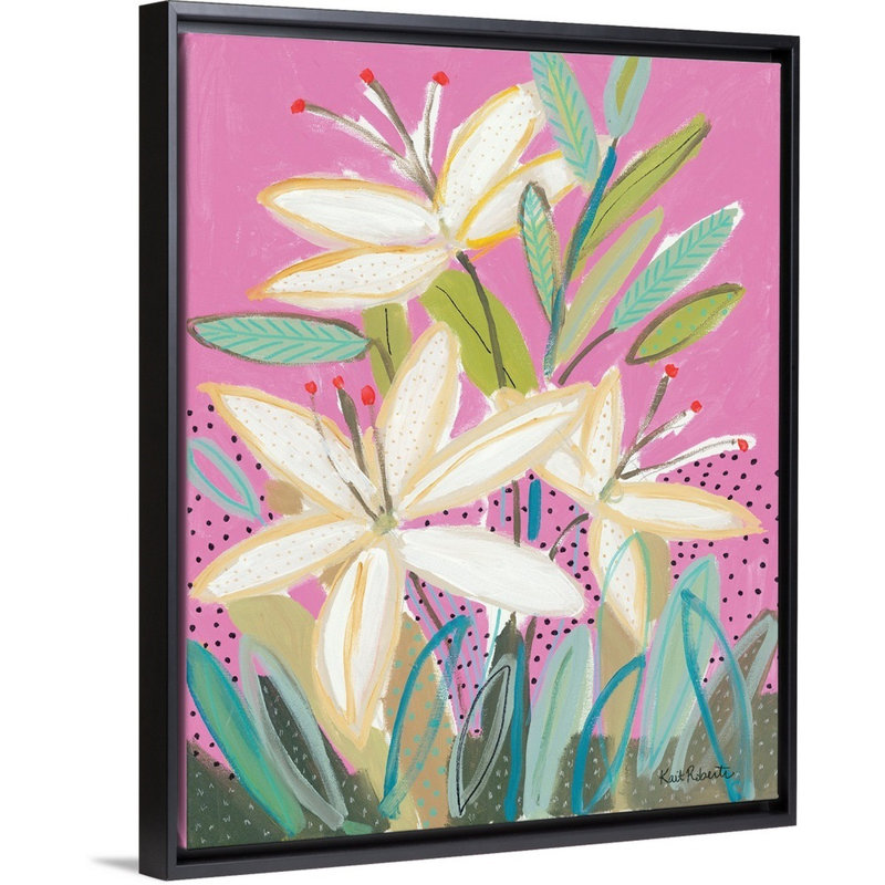 «Racines pour chaque autre» par Kait Roberts, reproduction d'art sur toile, H 16 po x l 13 po x P 1,75 po, Cadre noir
