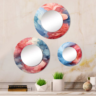 Giolla Metal Round Mirror