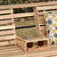 Balancelle 3 places en bois