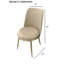 Chaise d'appoint rembourrée 2 pièces-735218767