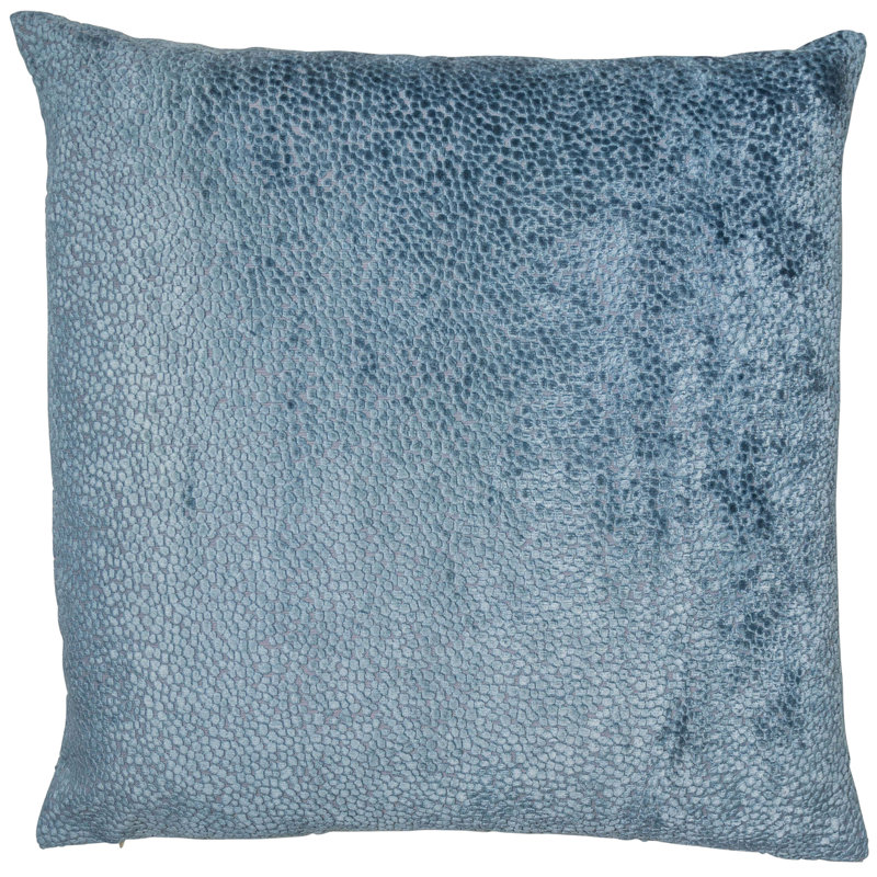 Square Throw Cushion, Blue